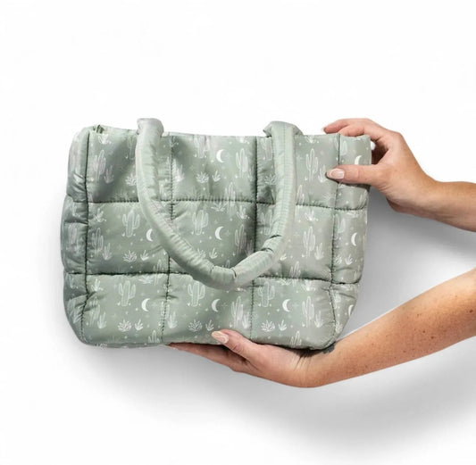 Cactus Puffer Bag