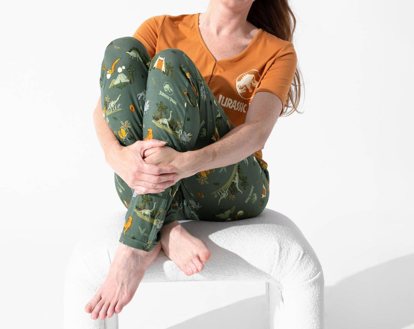 Damen Jurassic Park Safari Bambus Pyjama Set