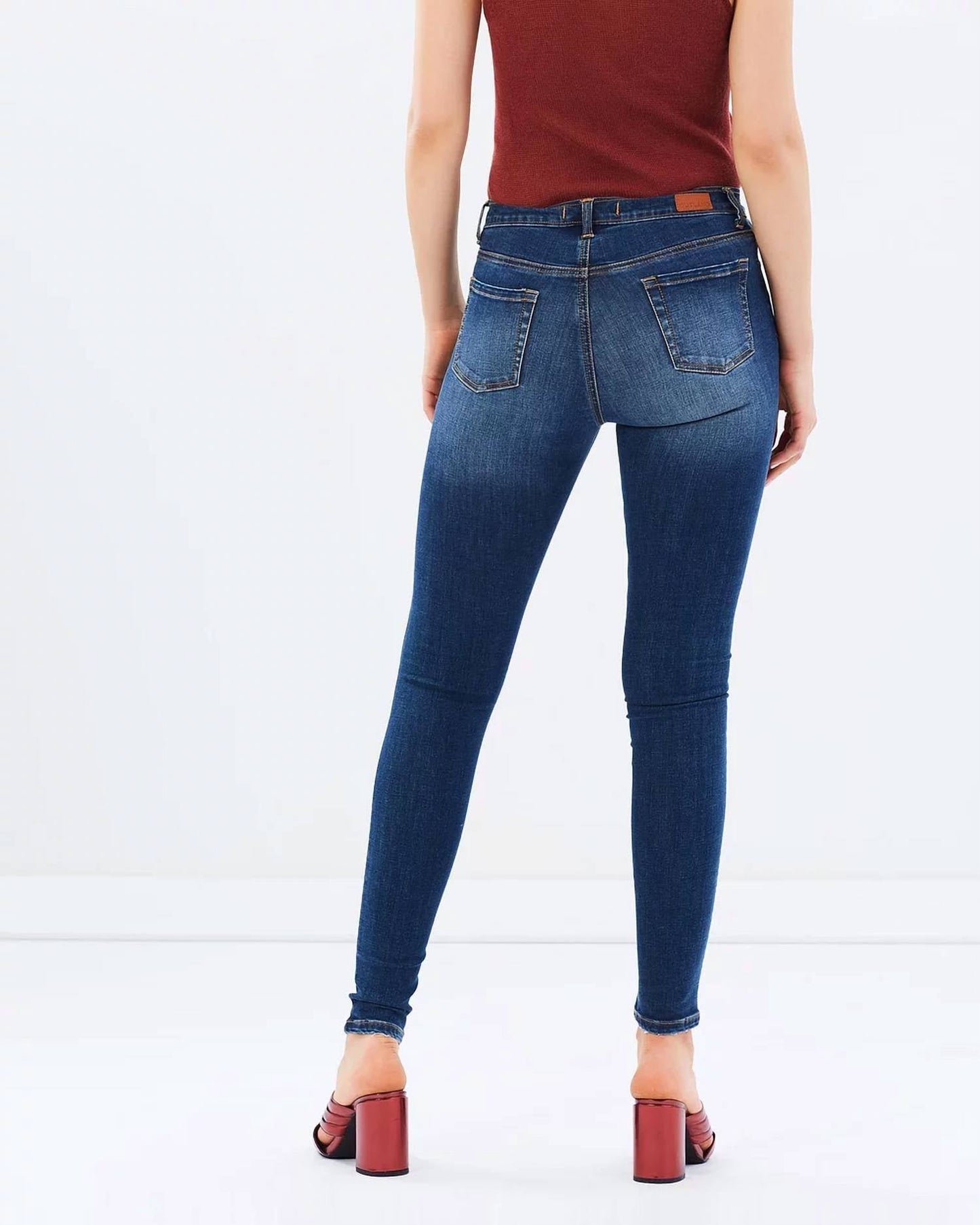 Isabel Mid-Rise Skinny Jeans