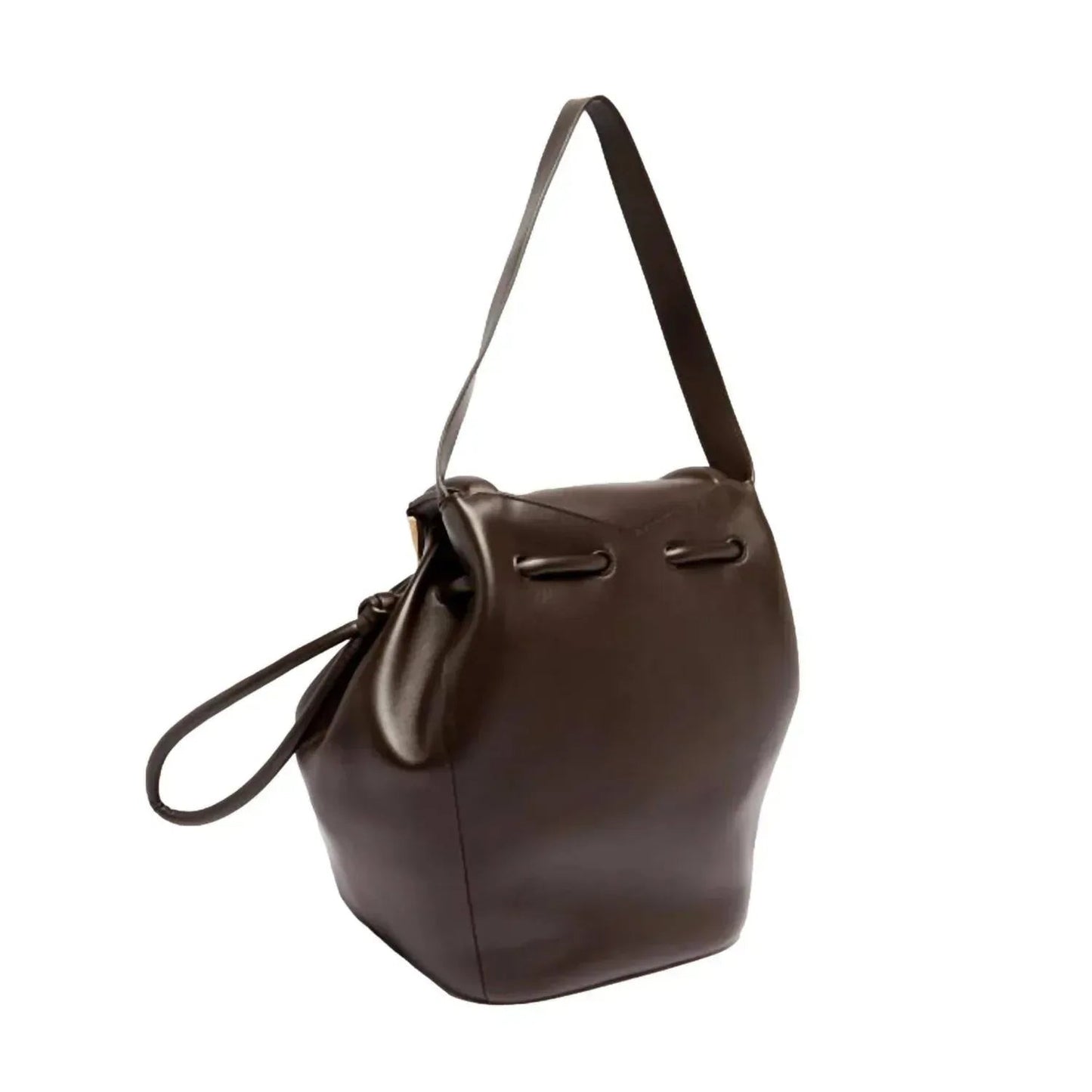 Beak-Schultertasche für Damen aus Kalbsleder