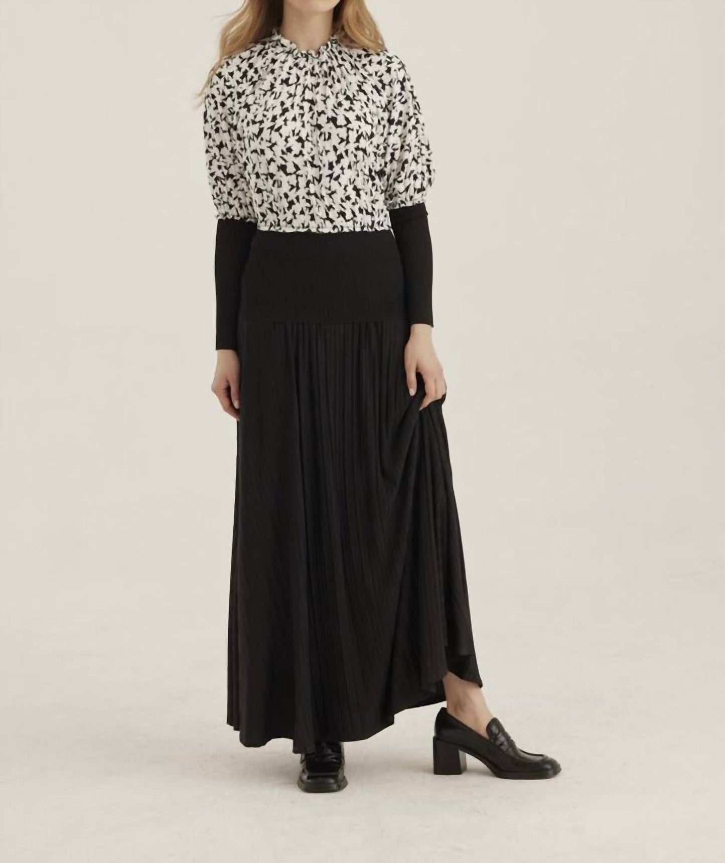 Pullover mit Blumenmuster