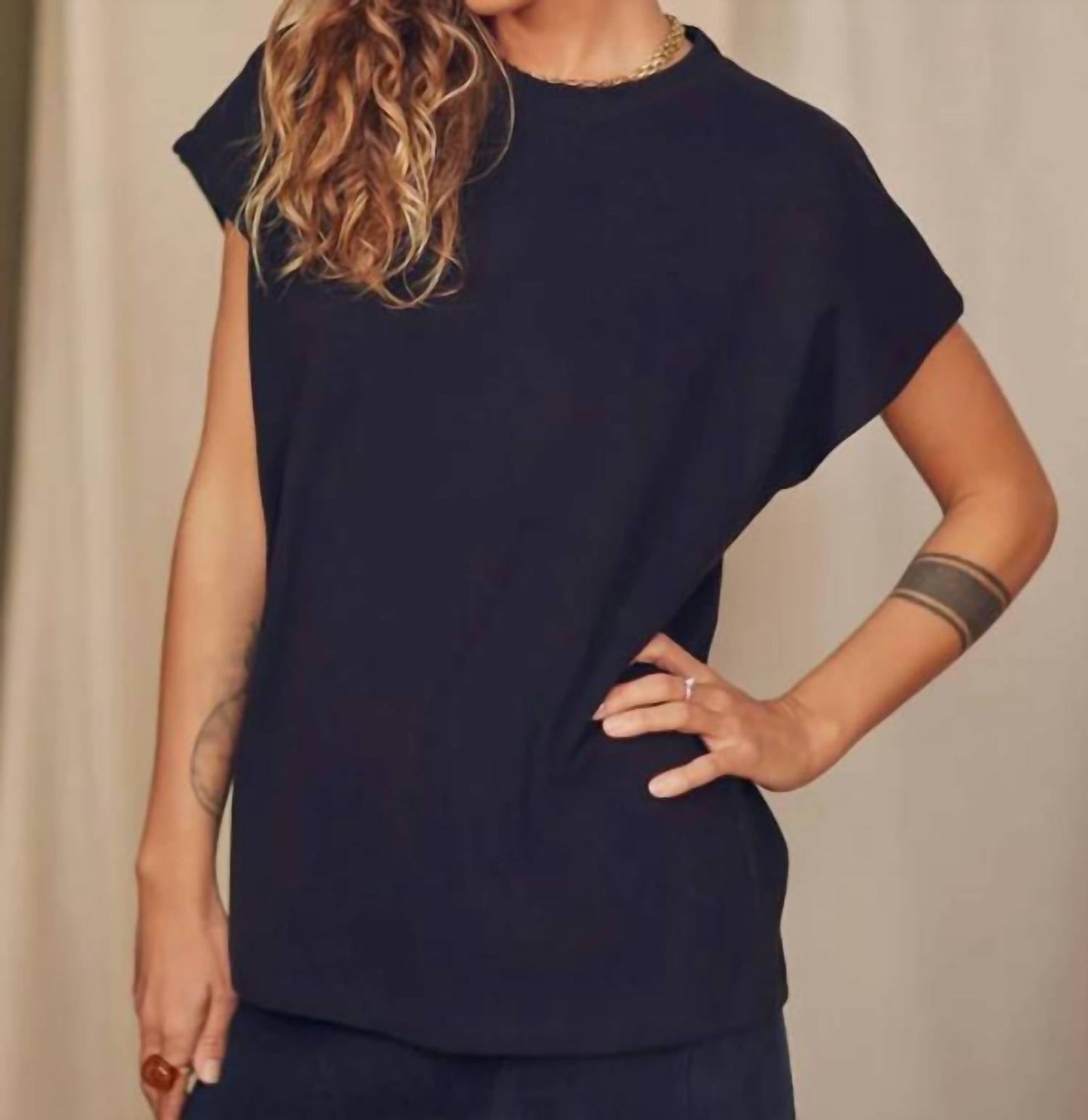 Bio-Baumwoll-Basic-T-Shirt