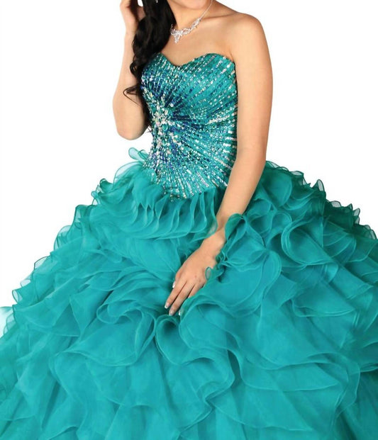 Envious Quinceanera Maxi Dress