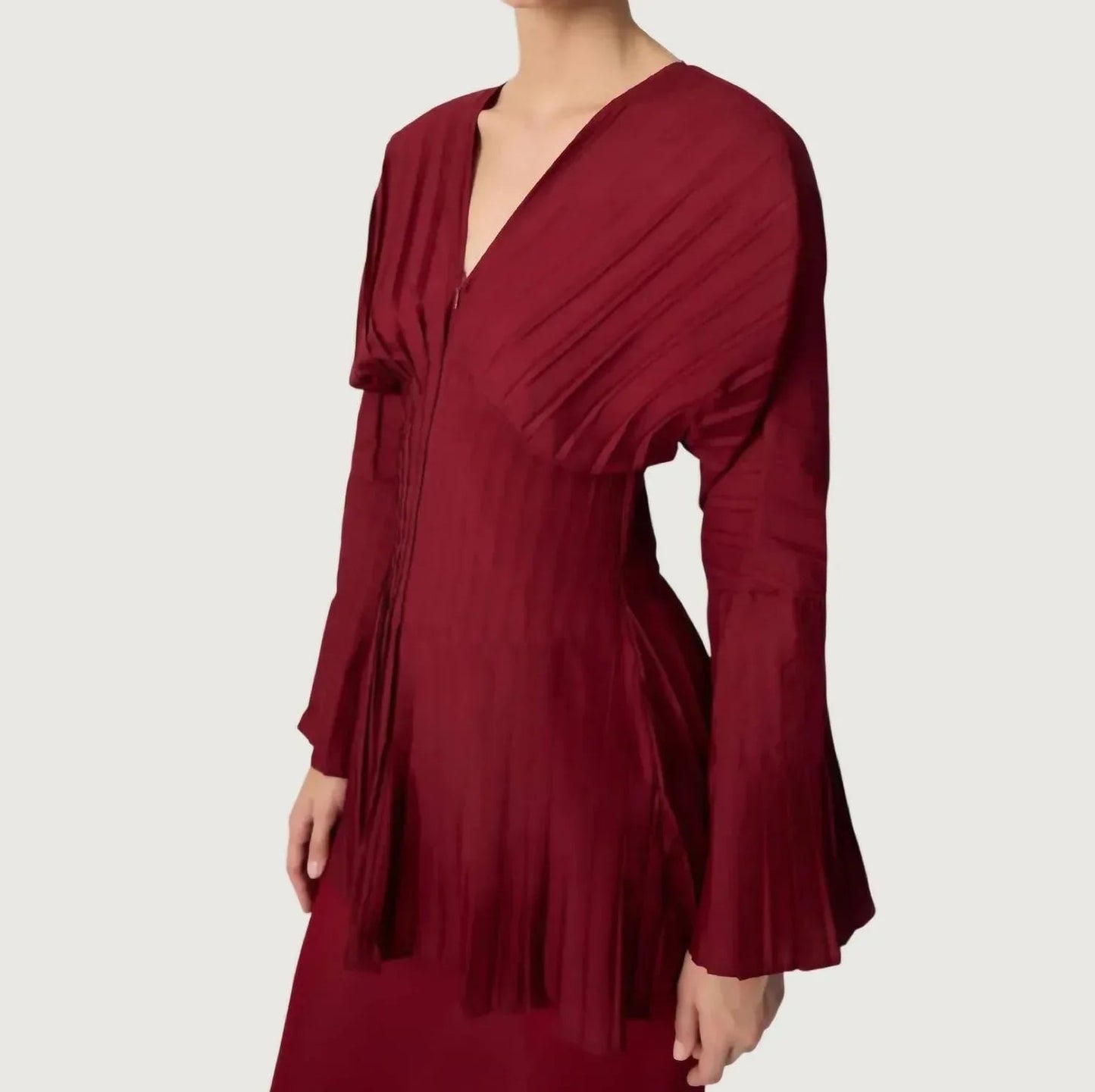 Rachel Pleated Tunic Top