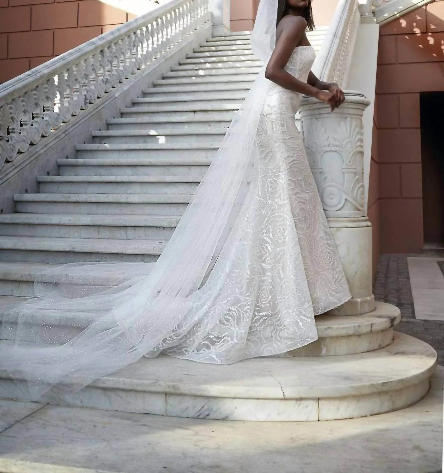 Tüll-Fit-and-Flare-Kleid