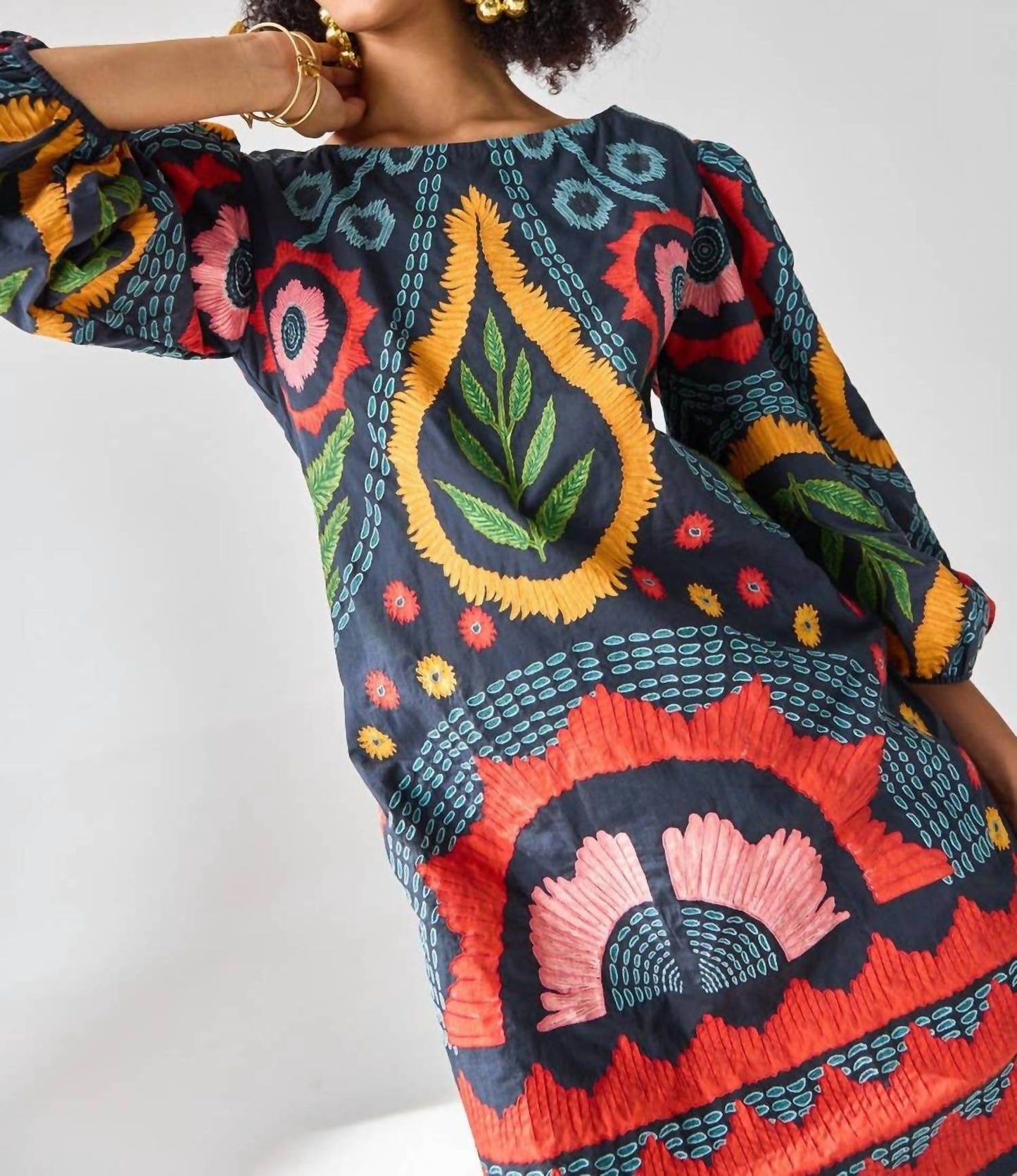Jane Embroidered Dress