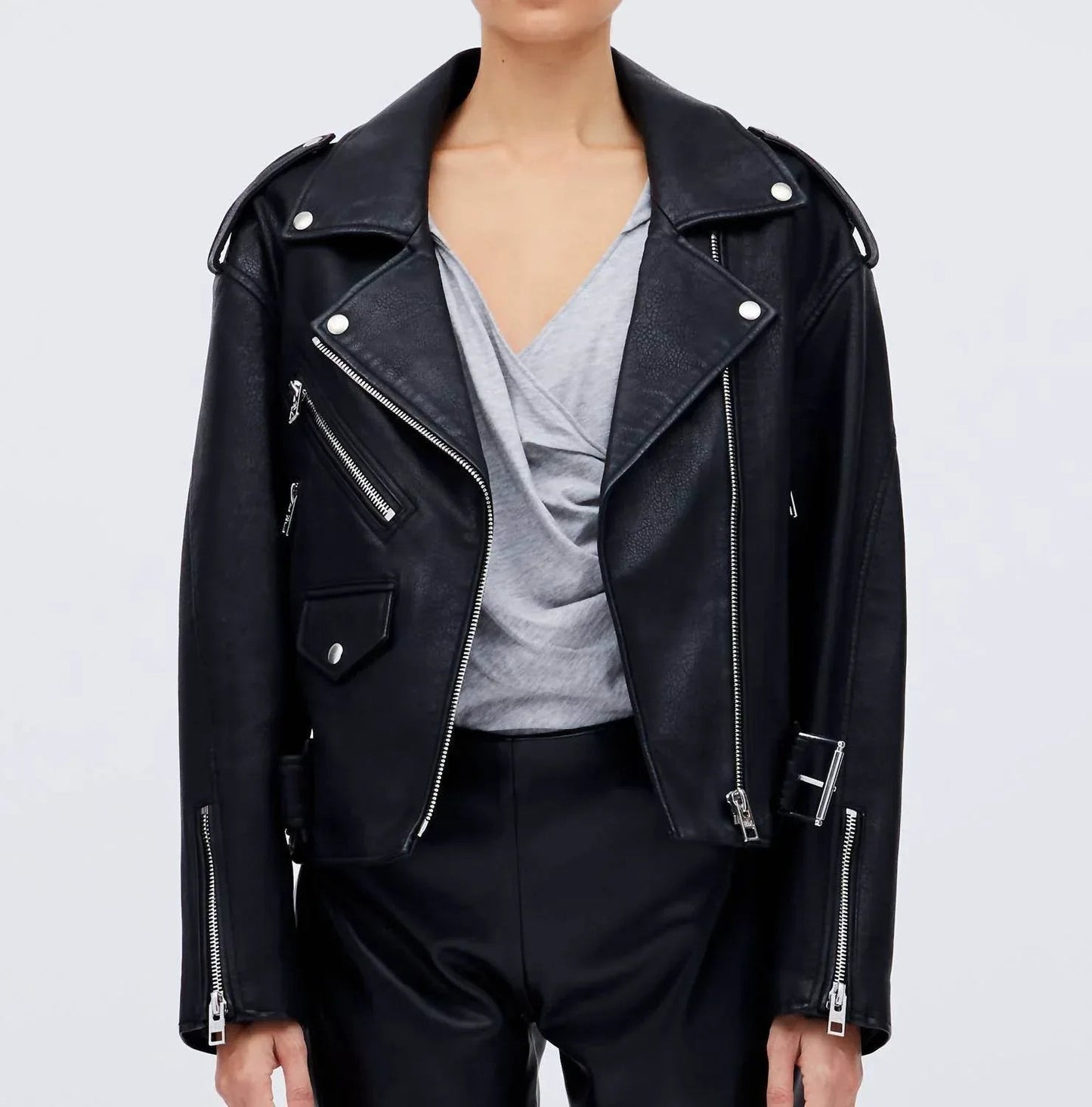 Billie Oversized Bikerjacke