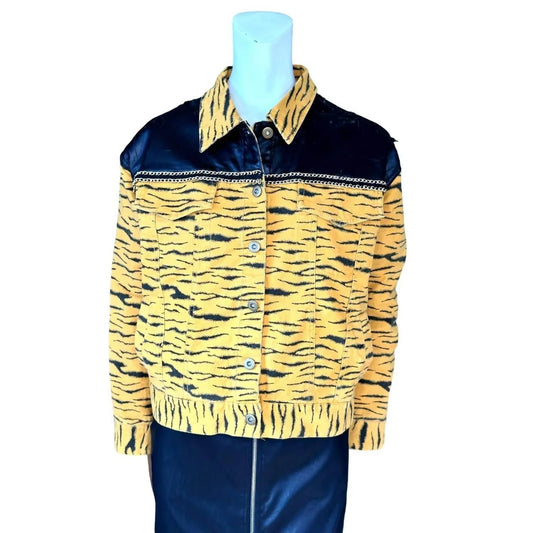 Tiger Bomberjacke im Vintage-Stil