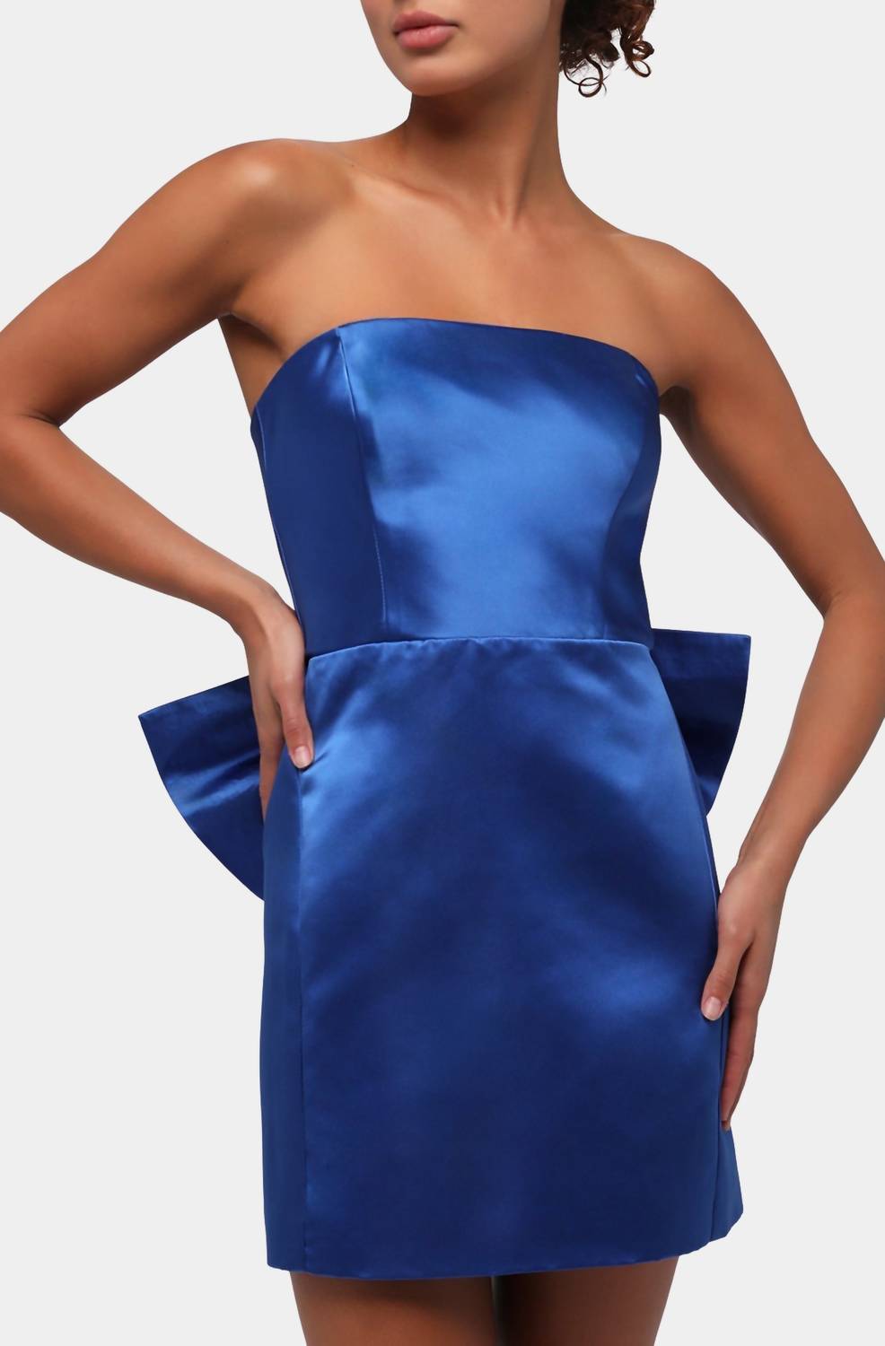 Melody Mini-Taftkleid mit Schleife am Rücken