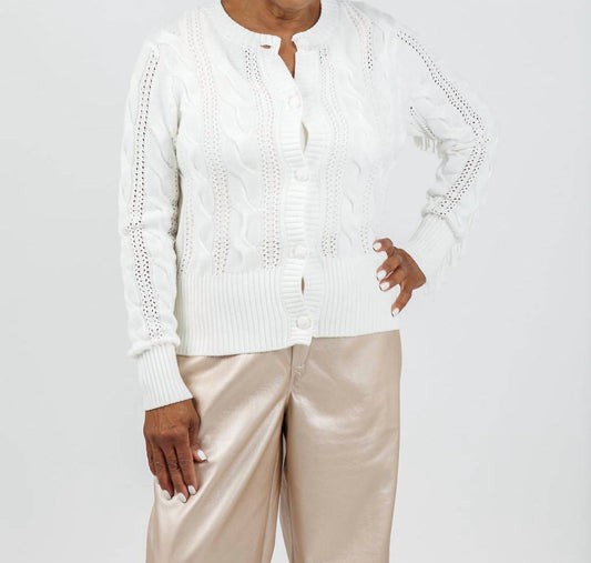 Fransen-Cardigan Hazel
