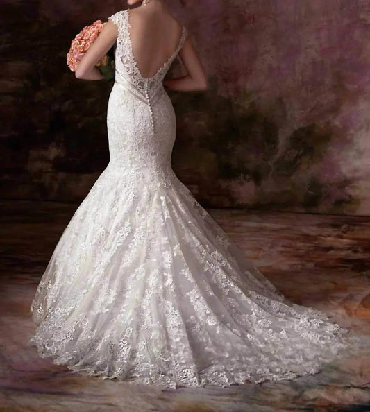 Fit-and-Flare-Brautkleid