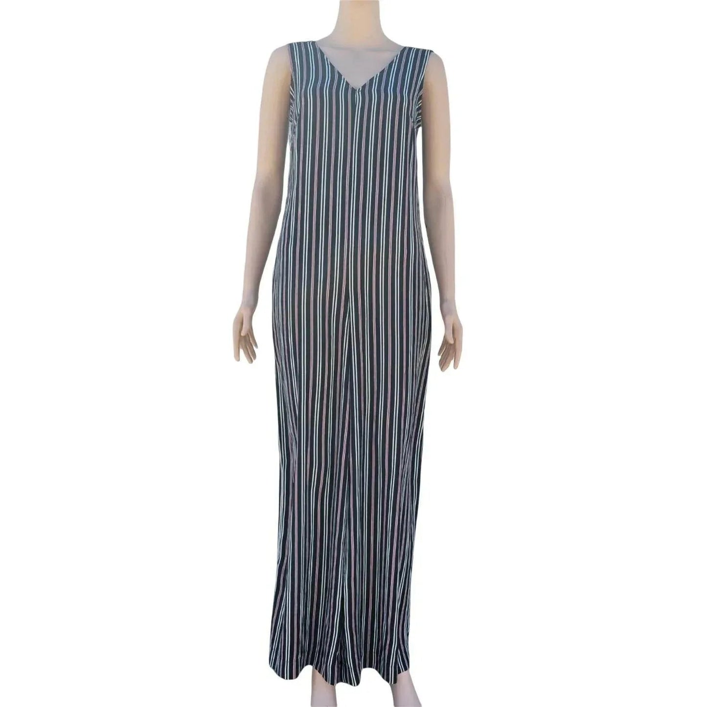 Belted Sleeveless Romper Suit