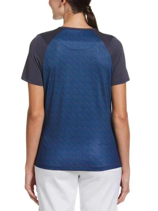 Women's Reflection Stripe Golf Top