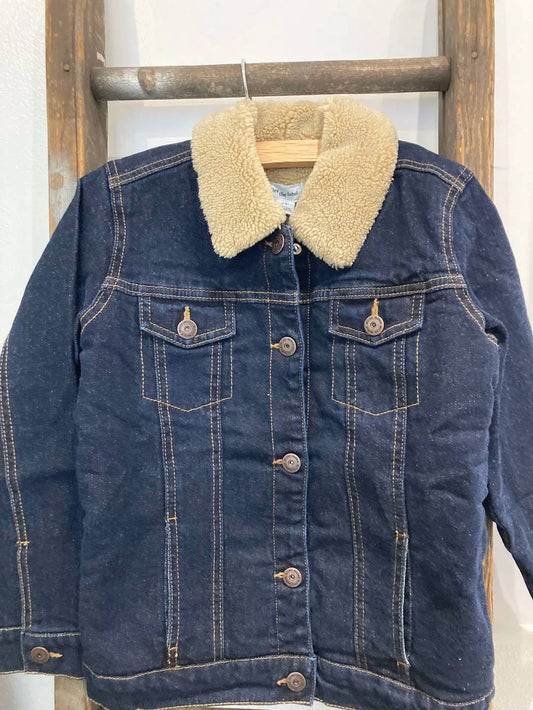 Gefütterte Jeansjacke für Mädchen