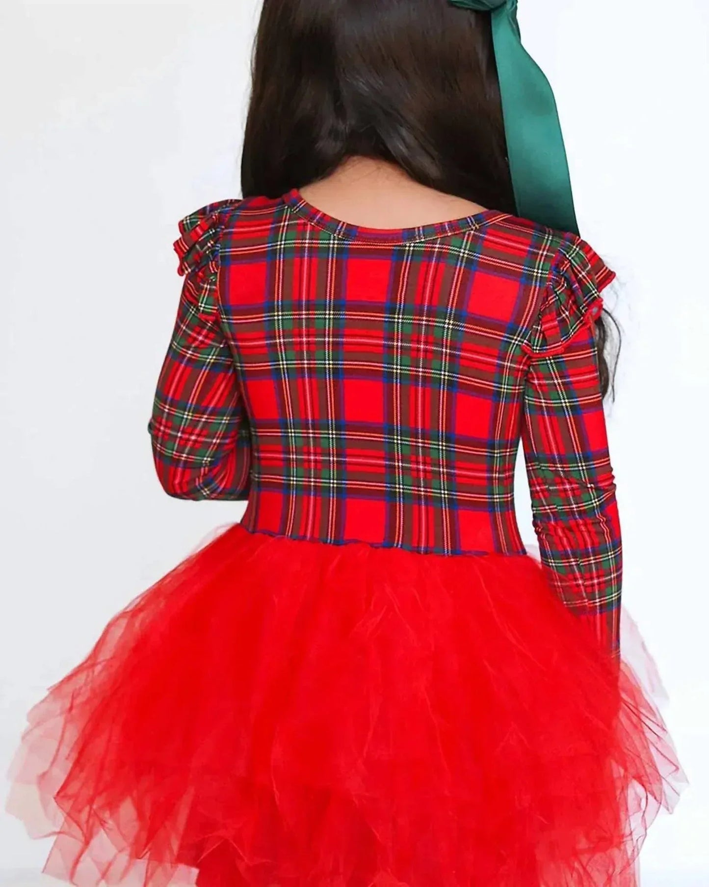Plaid December Tutu Dress