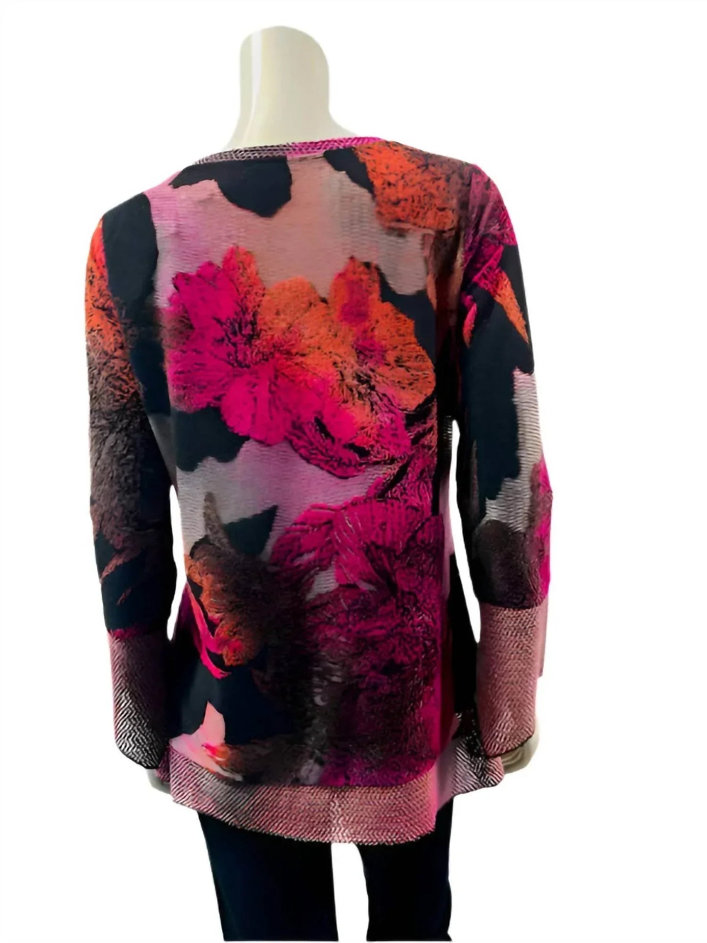 Women'ssunset Floral Burnout Top