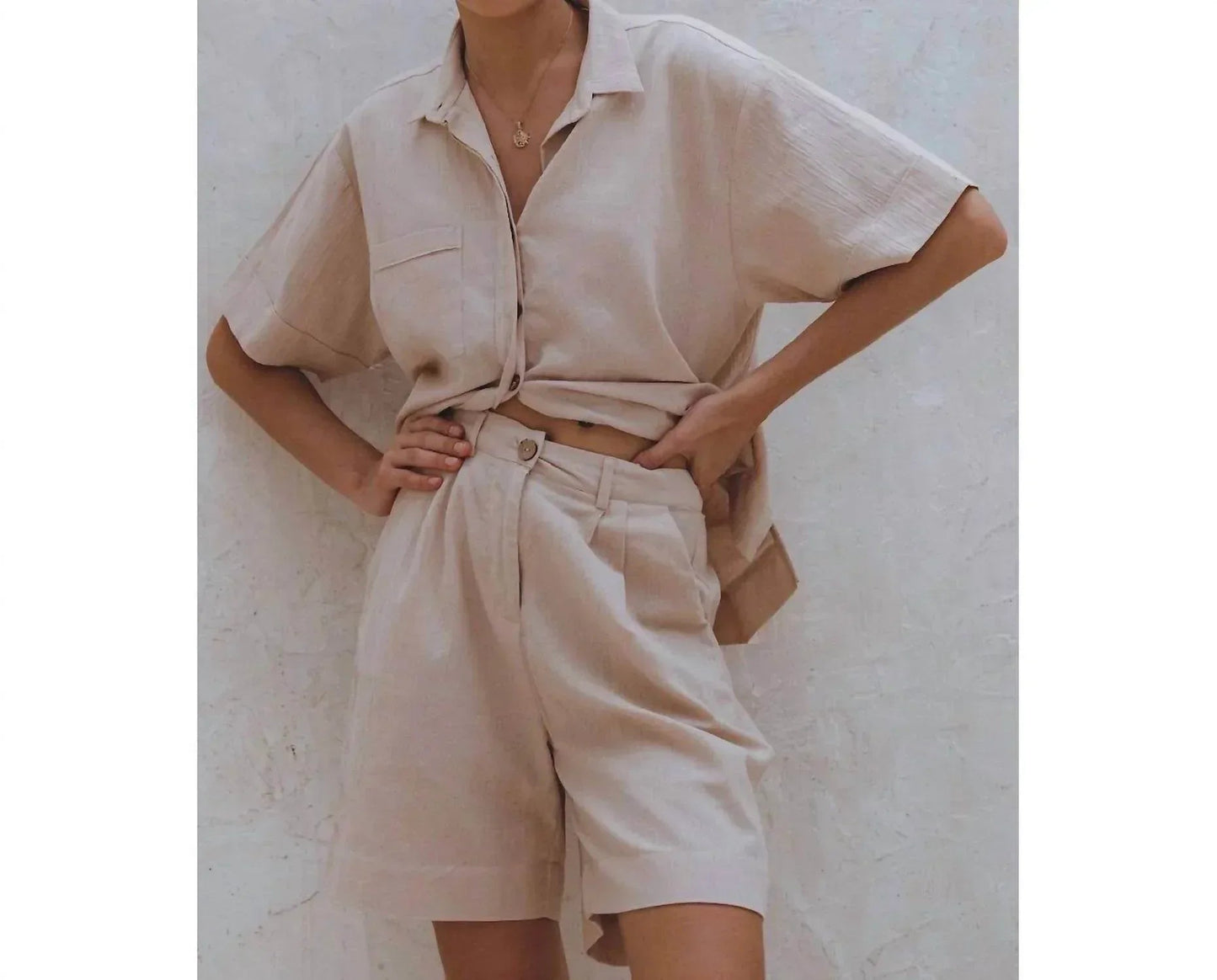 Otis Short Sleeve Linen Shirt