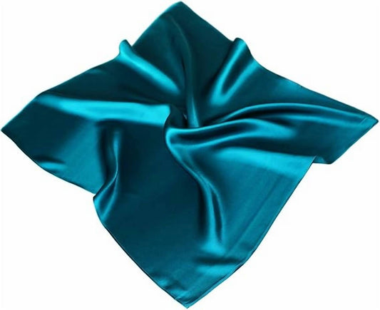 Women's Silky Satin Square Scarf