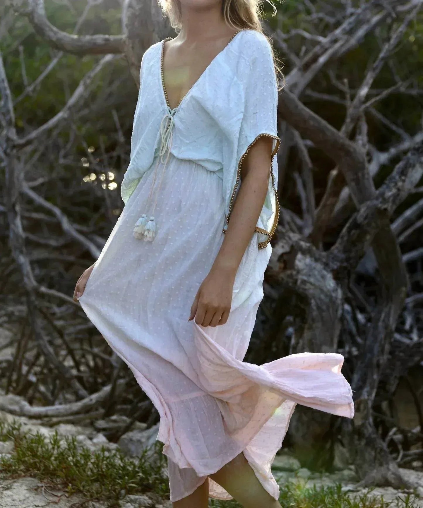 Ombre Mermaid Kaftan