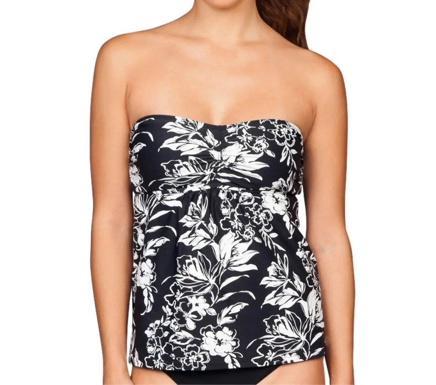 Nantucket Island Meg A-Linien Bandini-Top