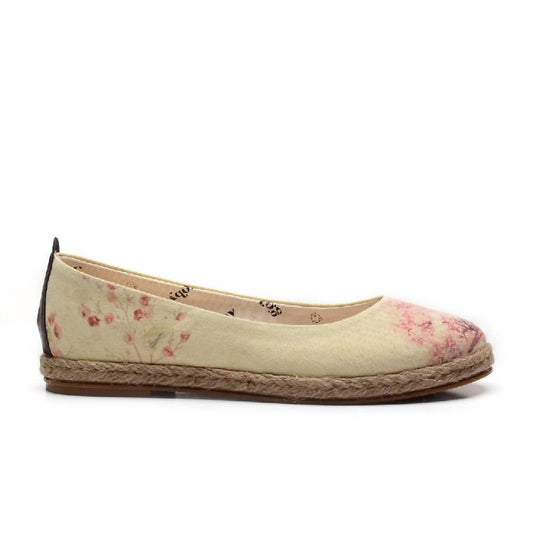 Damen-Ballerinas aus Segeltuch