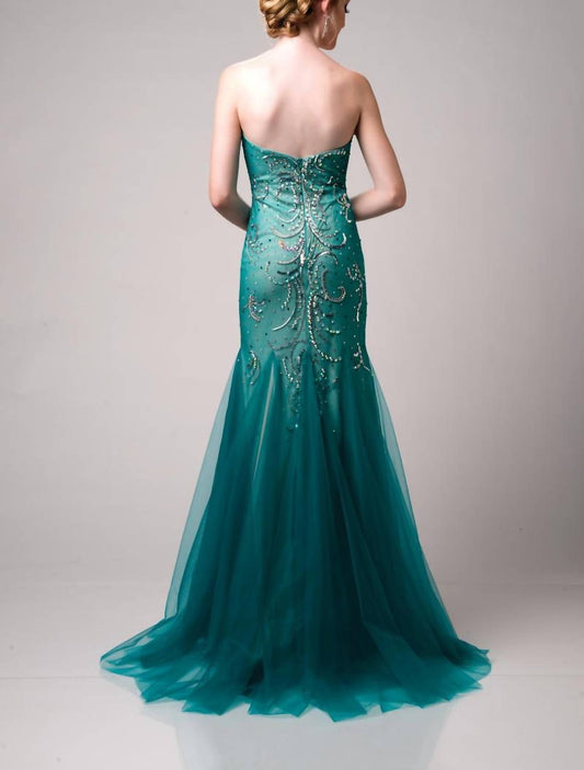Strapless Maxi Mermaid Dress