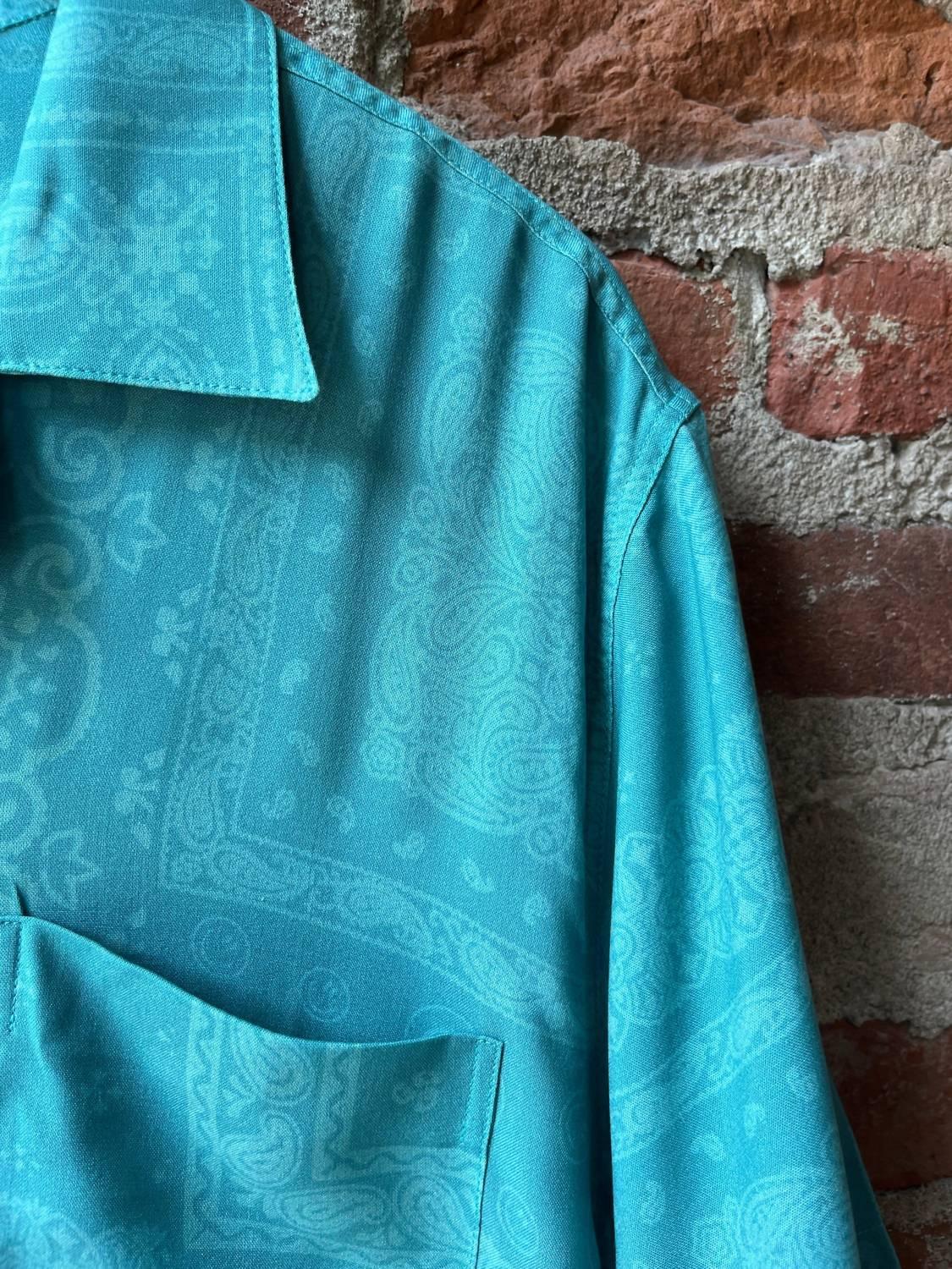 Tonal Bandana Camp Shirt