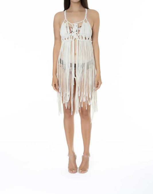 Bella Macrame Cover Up