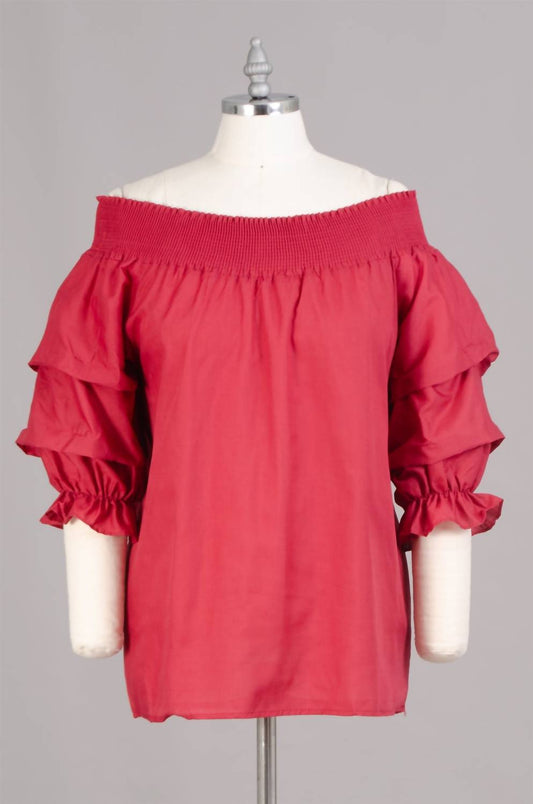 Women's Off Shoulder Top