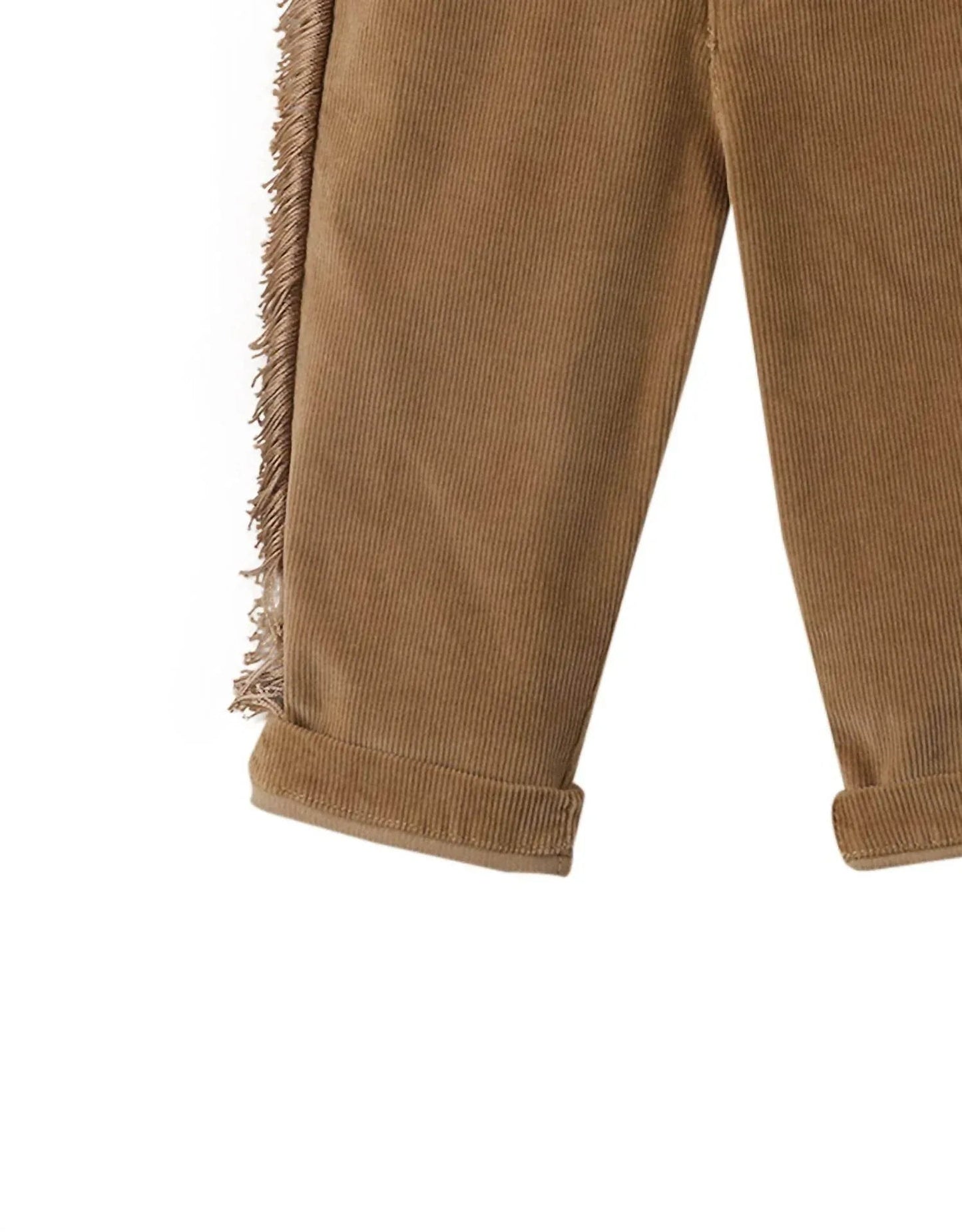Baby Girl's Straight Leg Pull On Pants