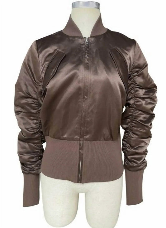 Damen-Pilotenbomberjacke
