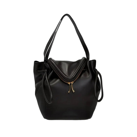 Women's Veneta Beak Large Calfskin Shoulder Bag