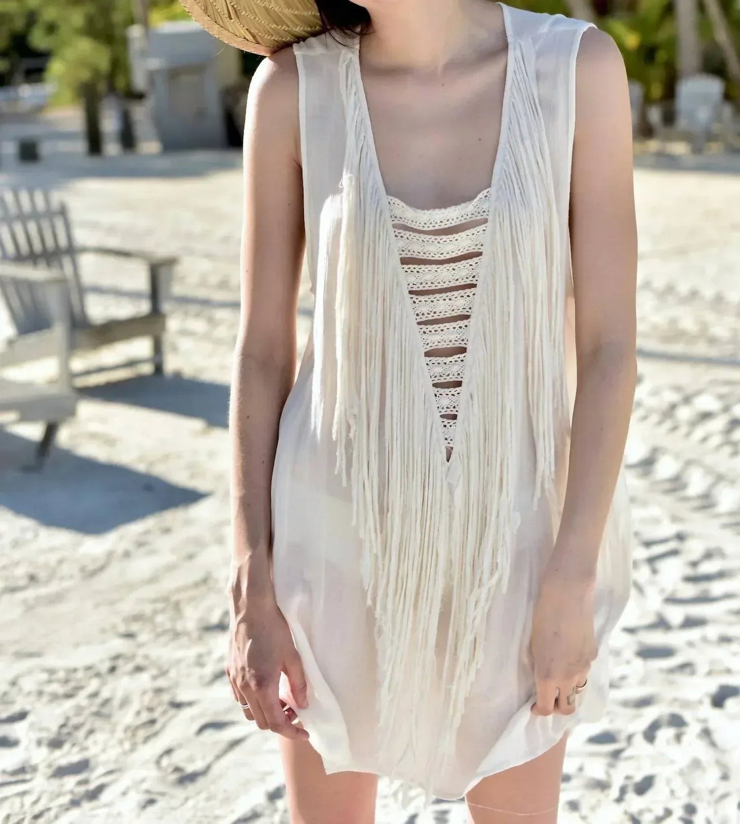 Women's Fringe Benefits Tunic