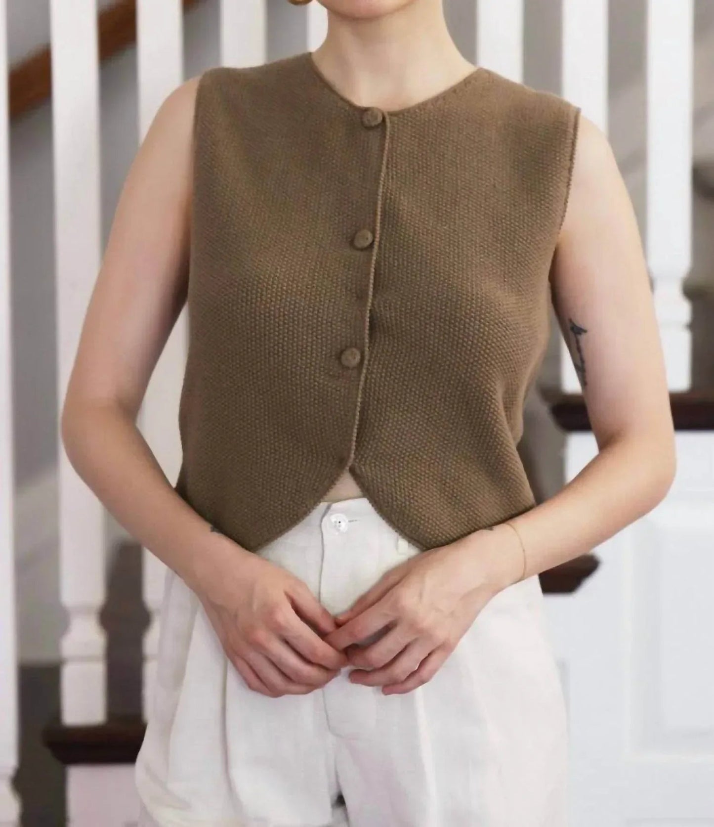 Lola Pima Cotton Vest