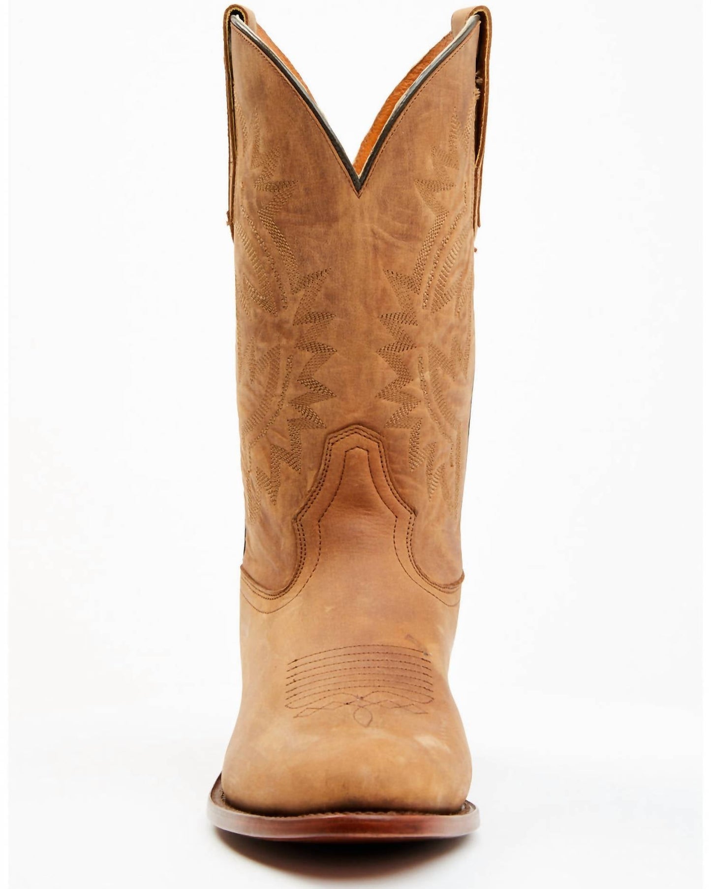 Herren Westernstiefel mit runder Zehenpartie