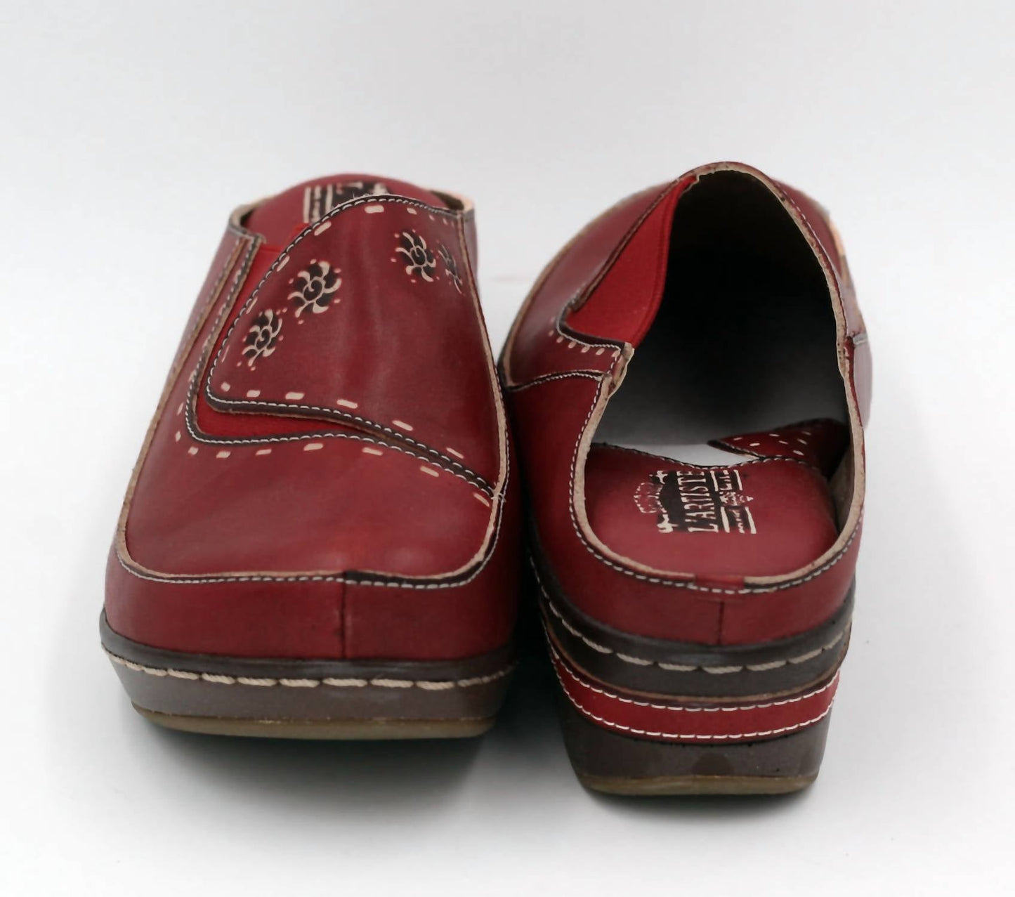 Women's Chino Leather Clogs