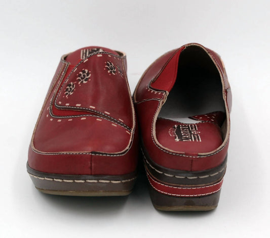 Women's Chino Leather Clogs