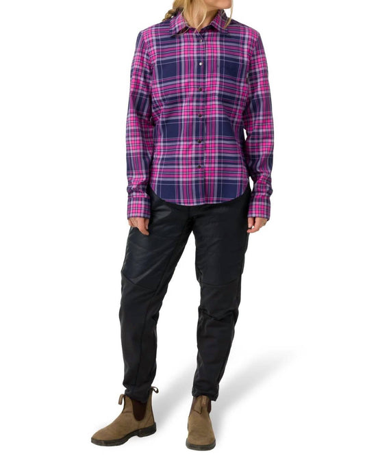 Brigitte Tech Flannel Shirt