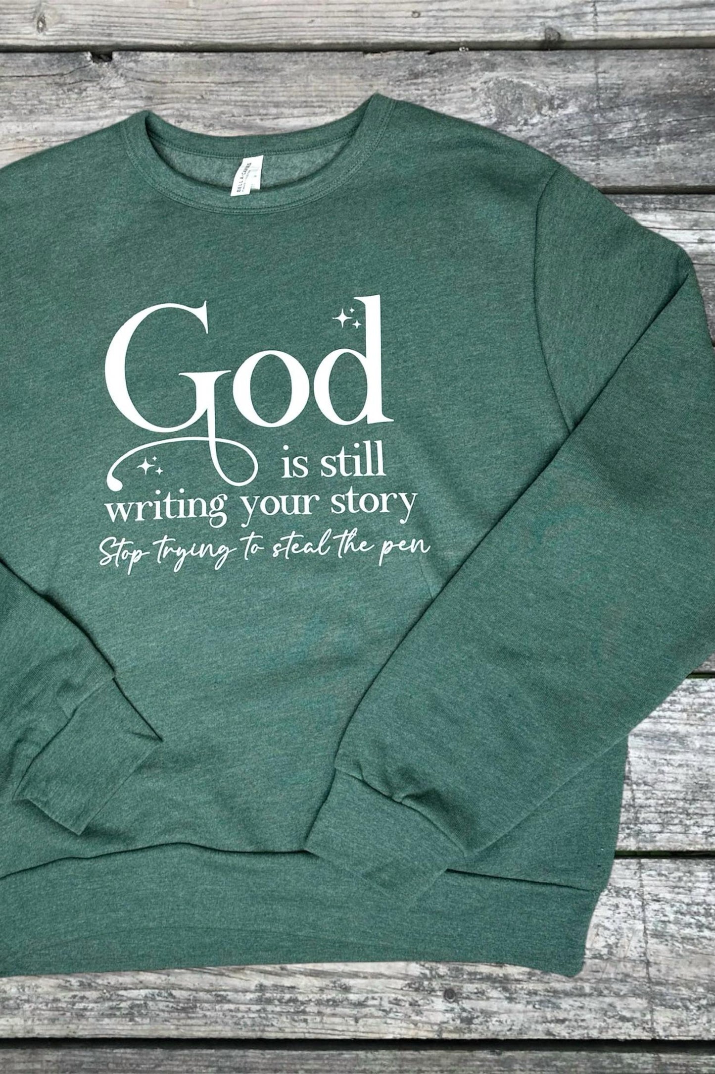 Women's God Is Still Writing Sweater
