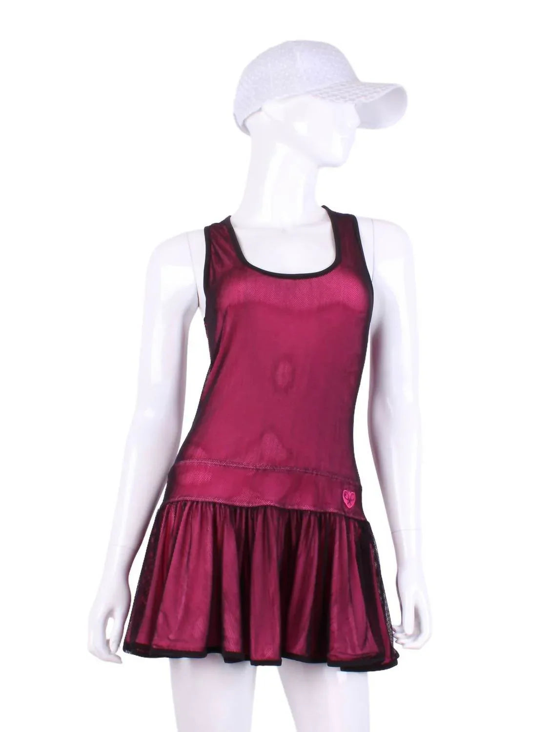 Mesh Sandra Dee Court To Cocktails Tenniskleid