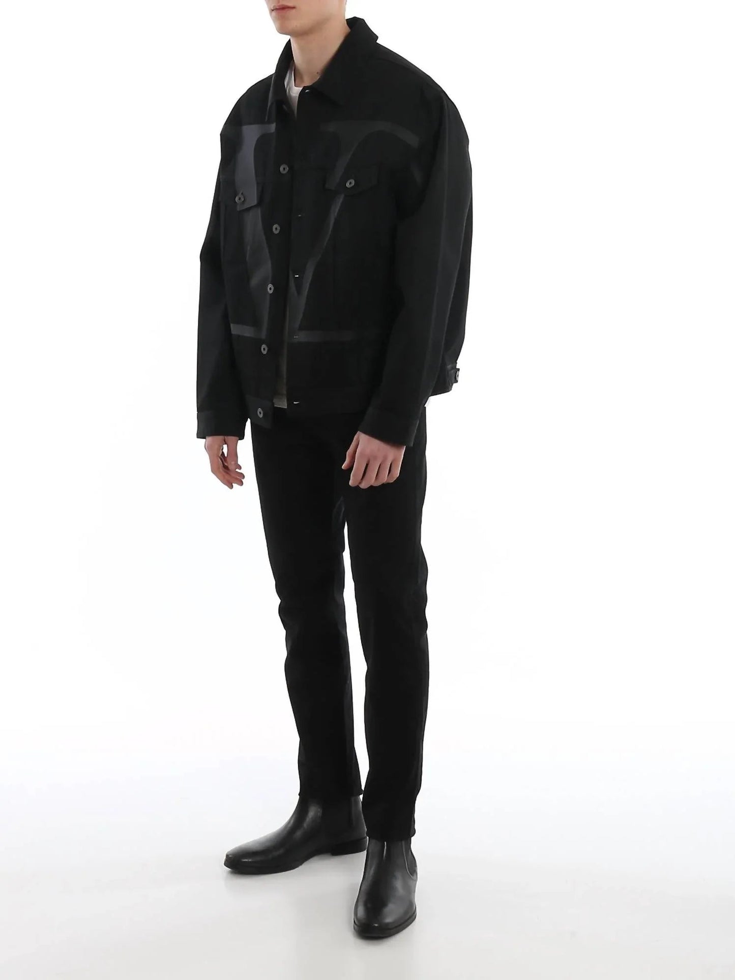 Unisex - Vlogo Denim Jacket
