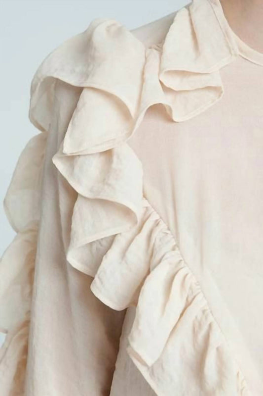 Andrea Ruffled Top