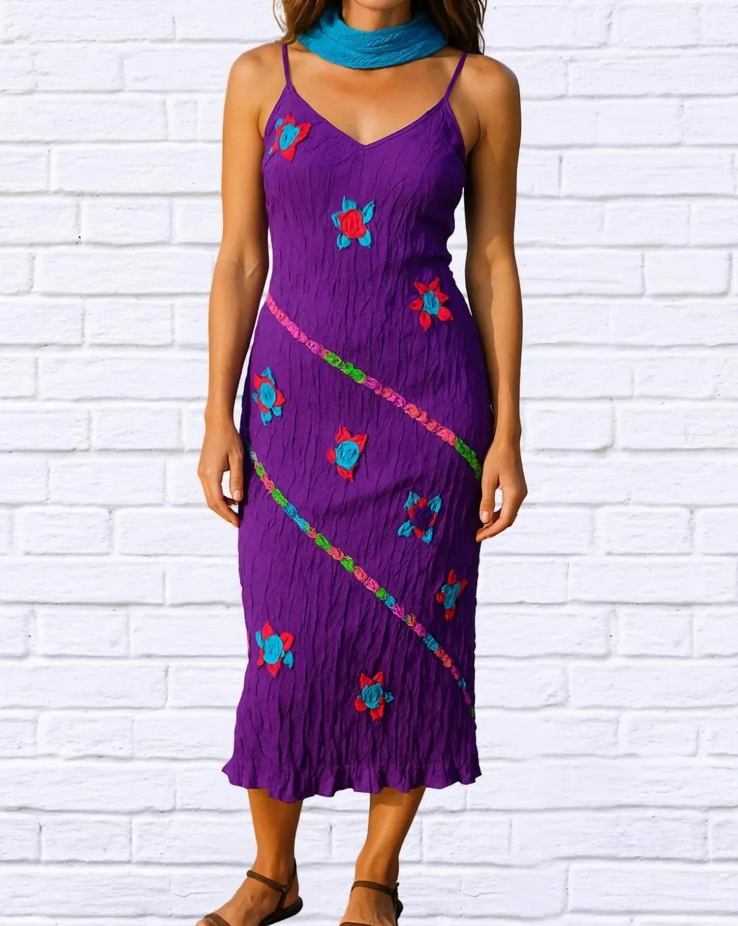 Sibella Crushed Dress