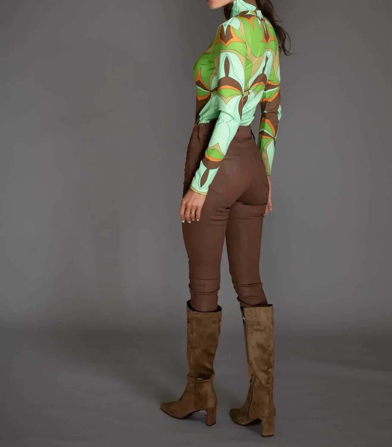 Long Sleeve Turtleneck Bodysuit
