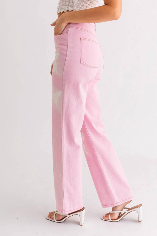 High-Waist Schmetterlingshose