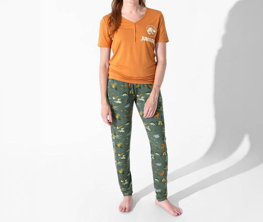 Women's Jurassic Park Safari Bamboo Pajama Set
