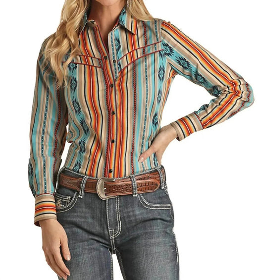 Dale Brisby Woven Snap Shirt