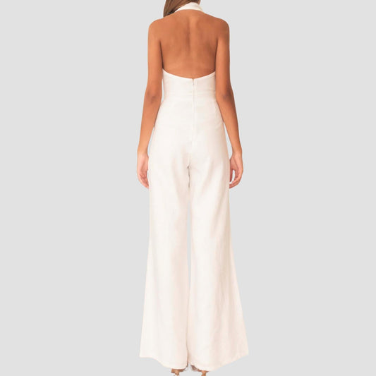 Zane Linen Jumpsuit