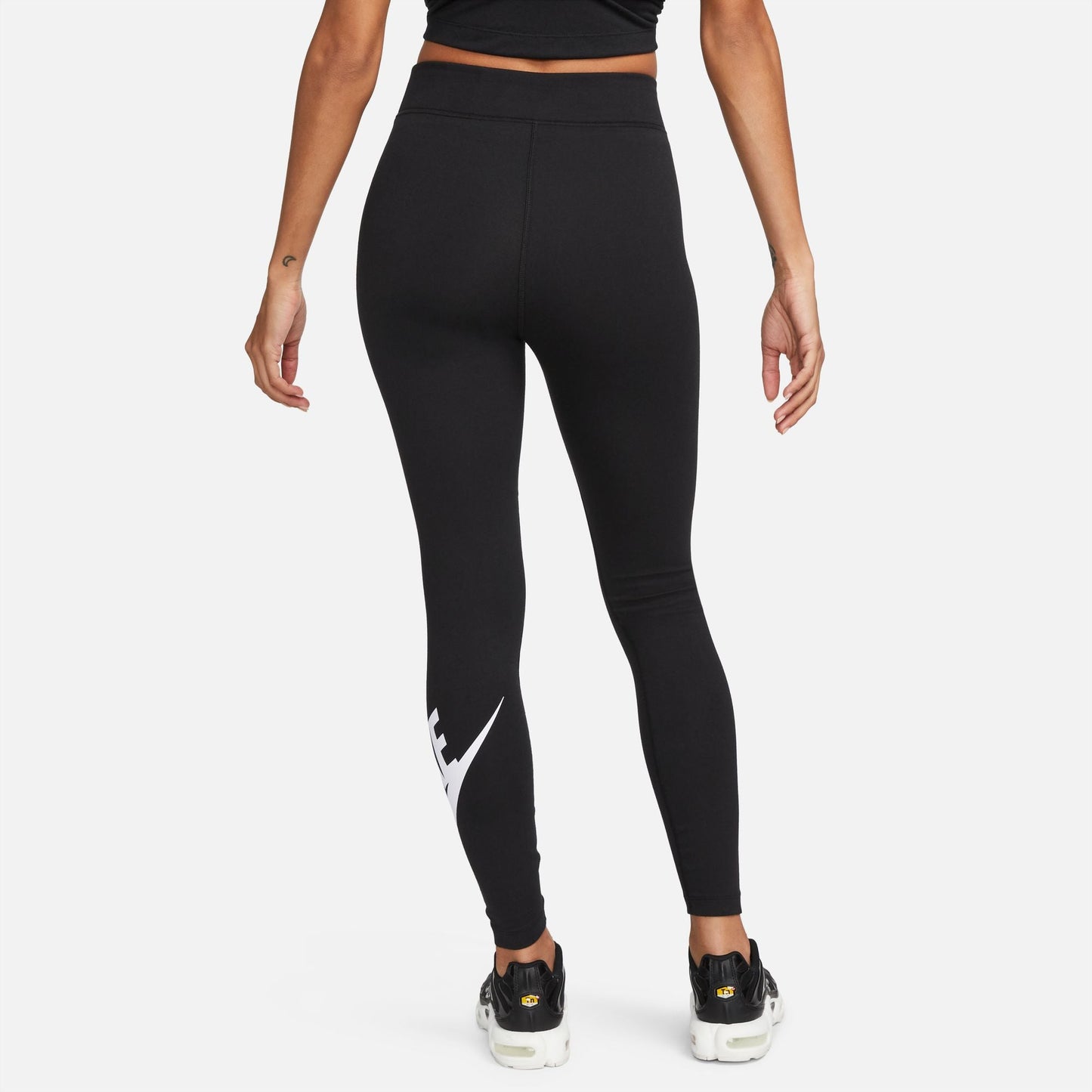Nike Damen Leggings mit hoher Taille - Schwarz