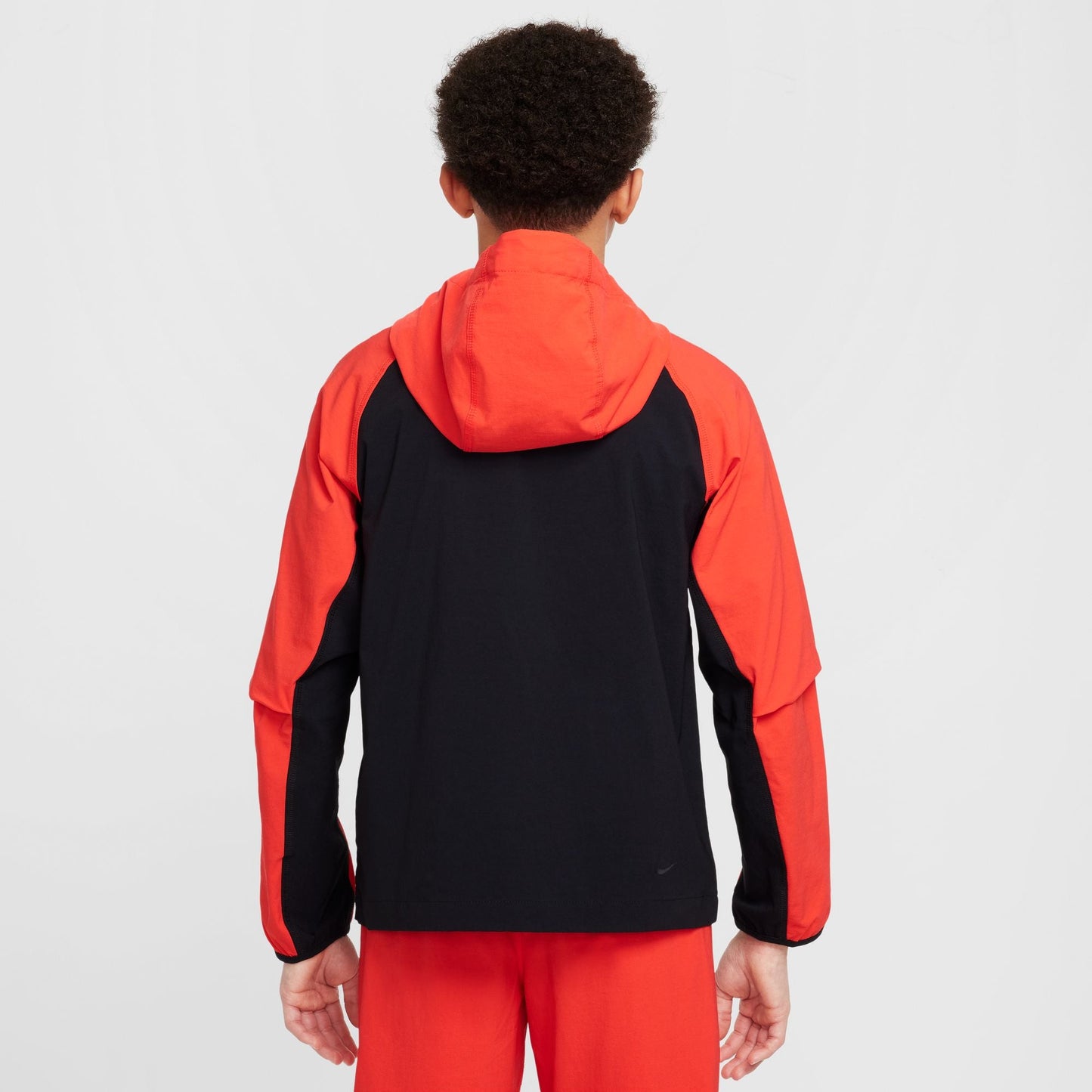 Nike Jungen Tech Fleece Hoodie - Schwarz/Hellrot